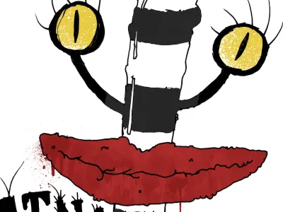 Oblina halloween lipstick monster oblina