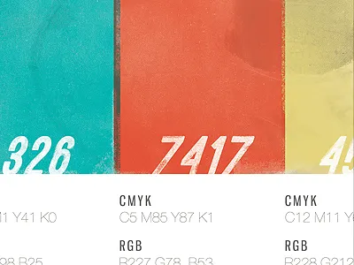 Color Palette color color palette focus lab identity logo logo design standards style guide texture