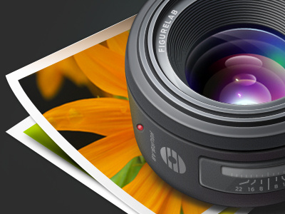 Pic Editor Logo design icon photo