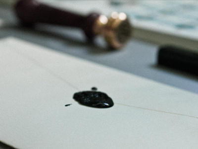 CV printed cv envelope illustration print stamp