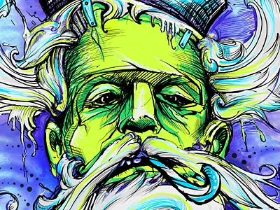 Frankielause! candy fracturize frankenstein santa santaclause