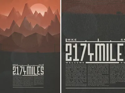 2174 Poster christopher paul graphic design illustration minimalism poster typography