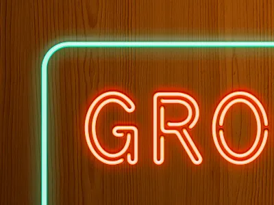 Groovin’ soon. groove neon