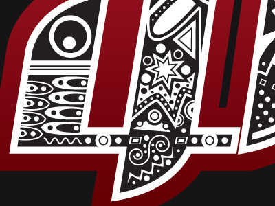 Kiche // Artist Salon + Spa, logo variation death by illustrator illustrator logo mayan vector