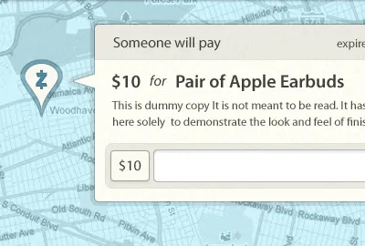 Exploring new ideas buttons forms map sentence typography