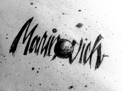 Marinovich: Universe sharpie ultra fine point