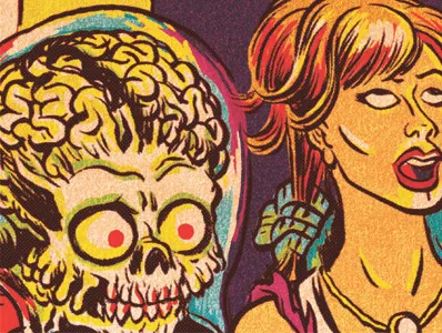 Mars Attacks aliens mars attacks skulls