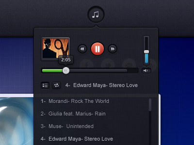 djtemplate-wp-music player buttons dj gui icons music player template tiny