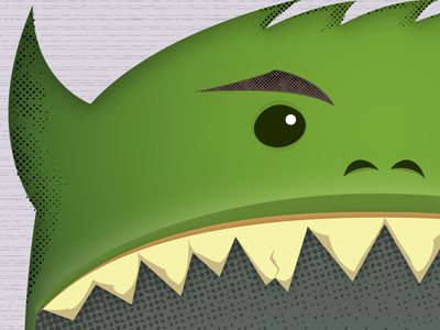Monster, finished illustration monster