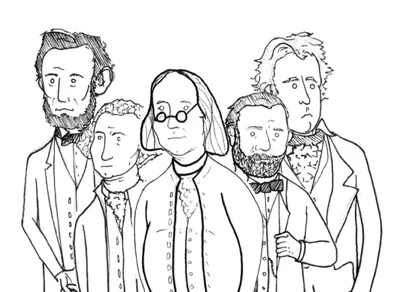 All for the money alex todaro franklin grant illustration jackson lincoln money presidents washington