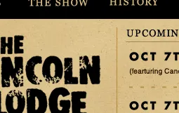 The Lincoln Lodge {web redesign} design web