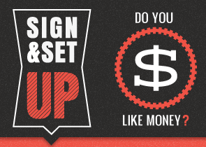 Like Money? money setup signup