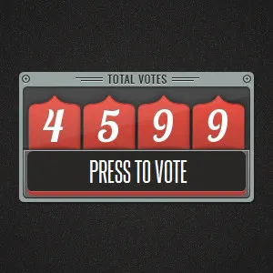 The Vote 'O' Matic css button lobster tally vote widget