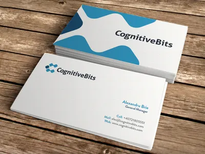 Cognitive Bits Business Cards ali app bits blue branding business cards c card cognition cognitive company corporate development effendy icon iconic identity ipad iphone logo logos minimal moo professional romania software visiting card