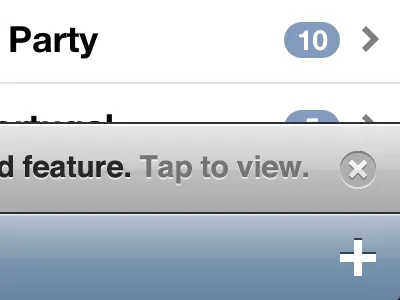 Undisclosed Feature iphone listaryapp