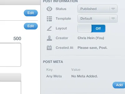 Personal Portfolio Admin admin blog osx y portfolio templates