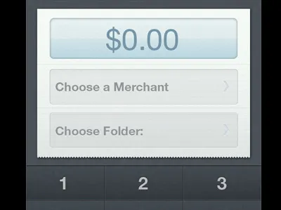 Add Cash Transaction budget iphone money