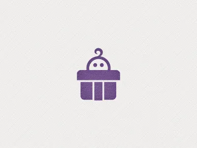 Baby Shower gifts icon logo