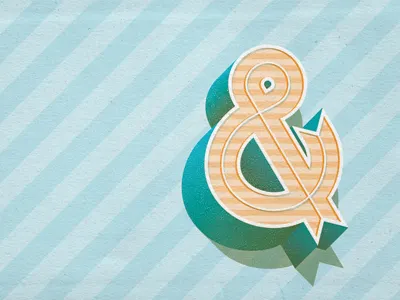 Ribbon Ampersand ampersand book font lost type ribbon specimen type