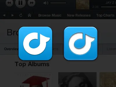 Rdio Icon freebie icon rdio