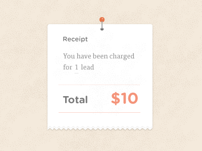 Receipt paper