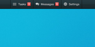 Admin Bar admin buttons dashboard free freebie iconsweets2