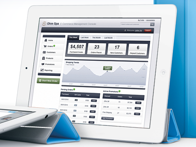 App Dashboard app application dashboard graph navigation statistics stats tables tabs ui web