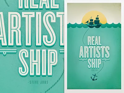 Real Artists Ship bbt busy building things real artists ship steve jobs