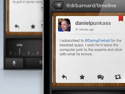 Tweet Speaker app ios iphone twitter ui ux
