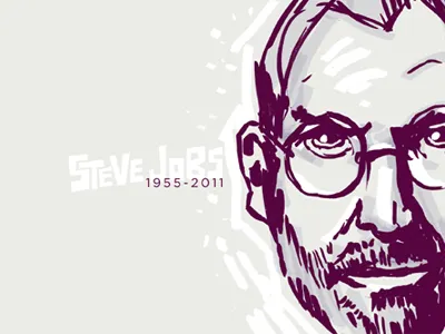 Steve apple drawing hand drawn sketch steve jobs wallpaper