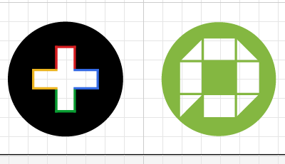 Google+ & PicPlz gedy google icons network picplz plus rivera simple social