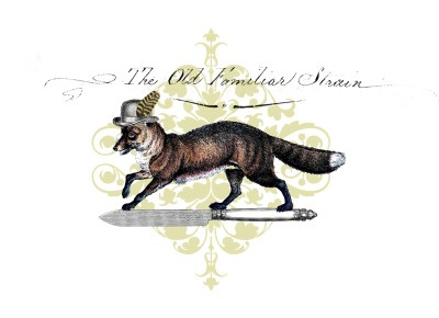 The Oppurtunist collage fox knife vintage