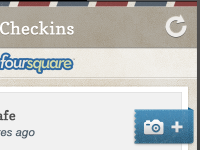 photoFWD app foursquare iphone mobile photofwd texture vintage