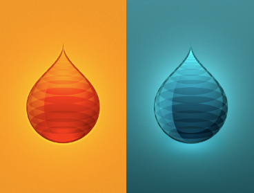 Wich drop? color drop fuel gas gasoline oil