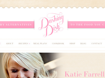 Dashing Dish Redesign dashing dashingdish design dish homepage site web website