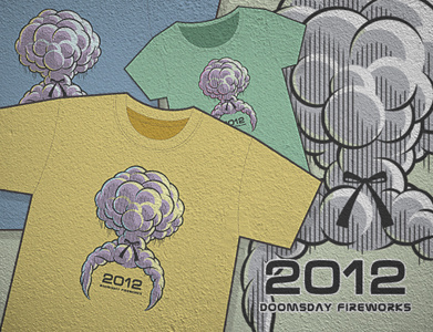 Doomsday Fireworks Tee 2012 doomsday
