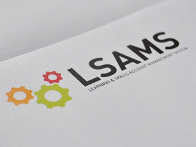 LSAMS accounts black branding din green learning logo lsams lsect management red skills software yellow