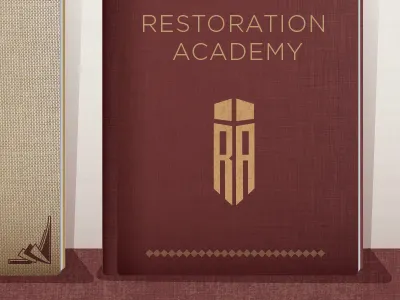 Nonstop Advocates Holiday Design gold holiday illustration maroon