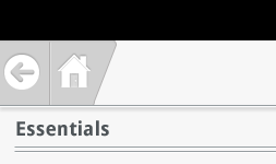 Essentials droid sans icon mobile mobile web way finding