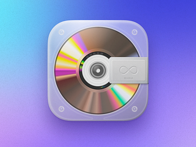 MiniDisc App Icon Concept app concept design icon mac madewithsketch sketch ui