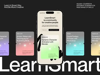 Ui design of mobile app branding dark theme design figma graphic design logo mobile typography ui ui design ux web web deisgn webdesign website