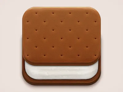 Ice Cream Sandwich android cookie icon ics ios