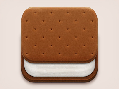 Ice Cream Sandwich android cookie icon ics ios