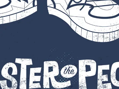 My Three Sons always summer foster the people hand lettering homage illustration my three sons poster type