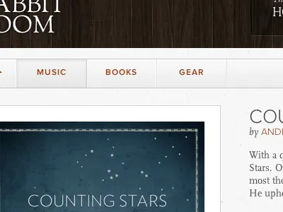 Store Realign css3 navigation store ui website wood