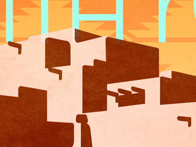 Santa Fe, NM Gowalla City Guide Postcard adobe alan defibaugh desert gowalla native american new mexico santa fe