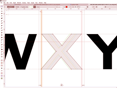 Type Design 39 2d art artwork design font fontlab graphic design lettering modern type design typeface typography vector