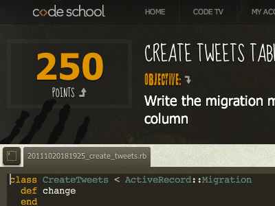Zombie Sneak Peak code code school game rails ui web zombies