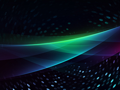 Orbital abstract bokeh dots glow green orbital perfecthue rainbow spectrum wallpaper wave