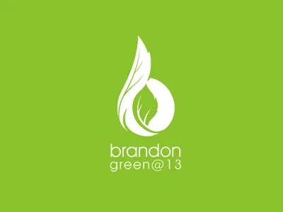 Brandon Green @13 13 b green leaf logo rudy
